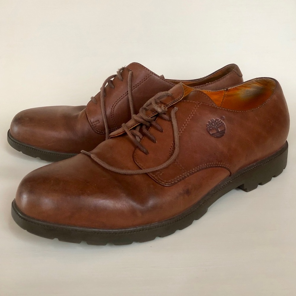 TIMBERLAND Genuine Leather Lace-up Casual Shoes